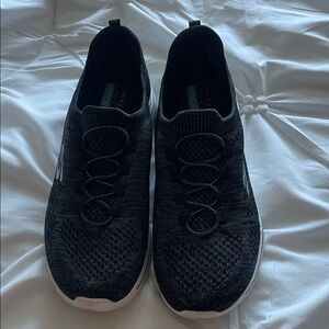 Skechers Black Air-Cooled Sneakers